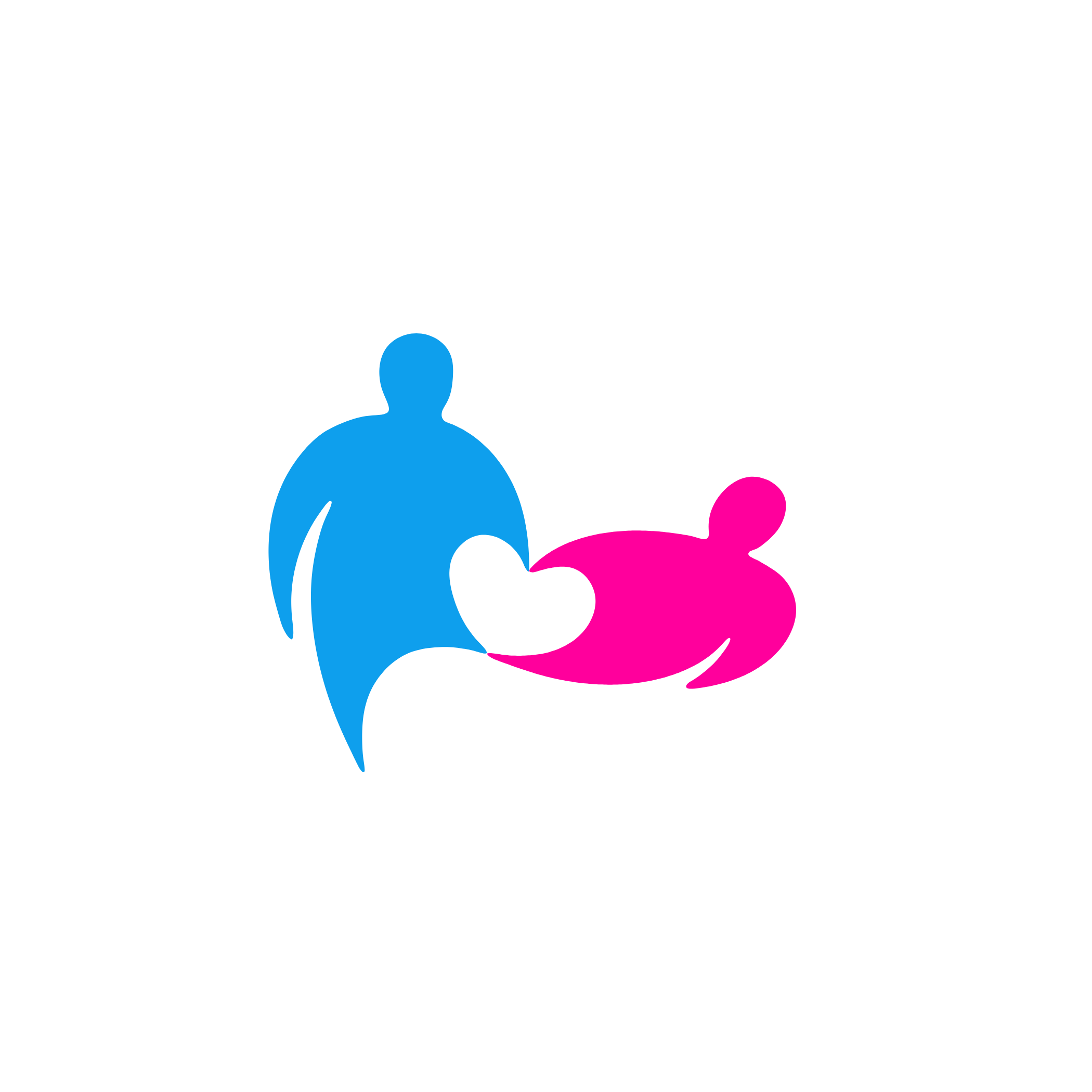 LOGO Decennale verticale